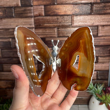 Load image into Gallery viewer, Agate Butterfly