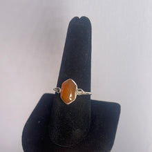 Load image into Gallery viewer, Carnelian Size 9 Sterling Silver Ring