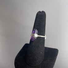 Load image into Gallery viewer, Amethyst Size 7 Sterling Silver Ring
