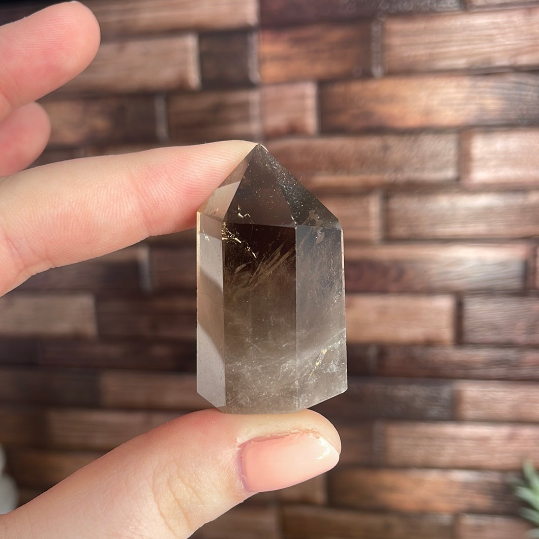 Smoky Quartz Tower | Crystal Generator Point | Crystals Stones Rocks & Minerals