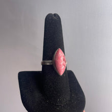 Load image into Gallery viewer, Pink Thulite Size 9 Sterling Silver Ring