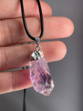 Load image into Gallery viewer, Raw Amethyst Necklace