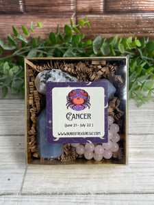 Cancer Zodiac Crystal Kit