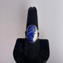 Load image into Gallery viewer, Sodalite Size 9 Sterling Silver Ring