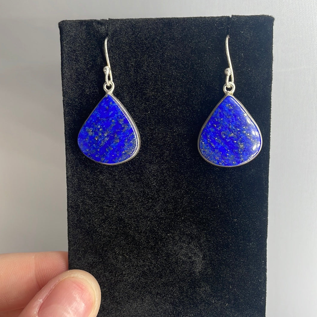 Lapis Lazuli Sterling Silver Earrings