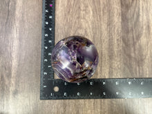 Load image into Gallery viewer, Chevron Amethyst Sphere