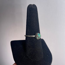 Load image into Gallery viewer, Chrysocolla Size 8 Sterling Silver Ring