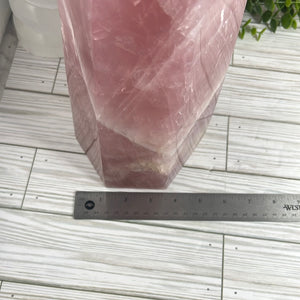 16 pound Rose Quartz Tower