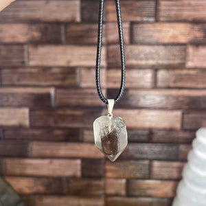 Smoky Quartz Point Necklace