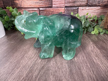 Load image into Gallery viewer, Fluorite Elephant
