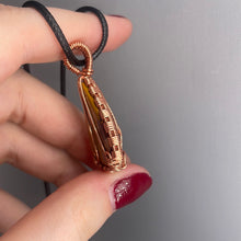 Load image into Gallery viewer, Mookaite Wire-Wrapped Pendant