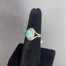 Load image into Gallery viewer, Amazonite Size 6 Sterling Silver Ring