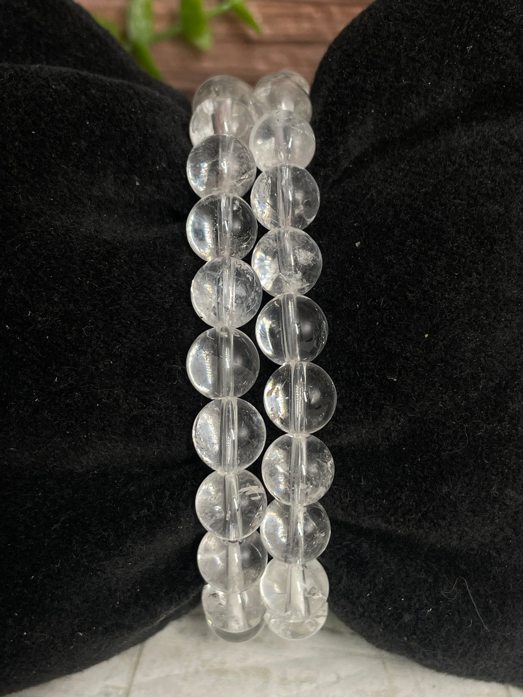 Clear Quartz Crystal Bracelet