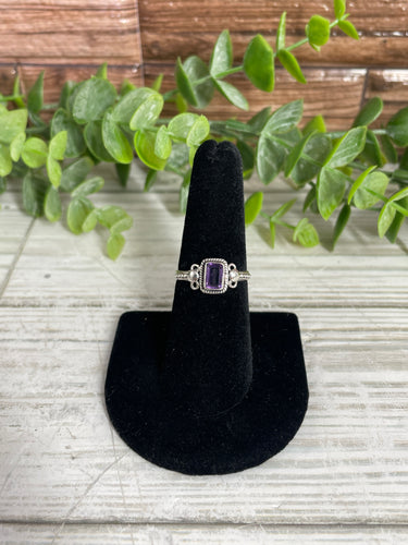 Amethyst SZ 7 Sterling Silver Ring