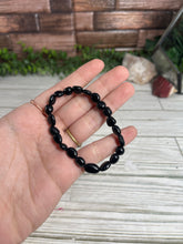 Load image into Gallery viewer, Black Tourmaline Freeform Crystal Bracelet