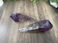 Load image into Gallery viewer, Amethyst &amp; Smoky Quartz Phantom