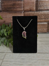 Load image into Gallery viewer, Watermelon Tourmaline Sterling Silver Pendant