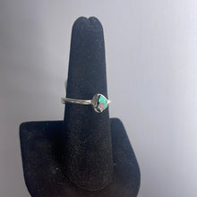 Load image into Gallery viewer, Chrysocolla Size 7 Sterling Silver Ring