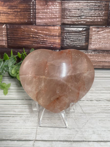 Fire Quartz Heart