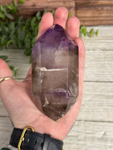 Load image into Gallery viewer, Smoky Amethyst Double Point