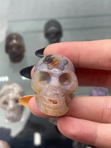 Carnelian Skull