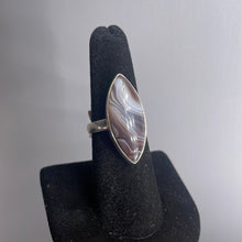 Load image into Gallery viewer, Botswana Agate Size 7 Sterling Silver Ring