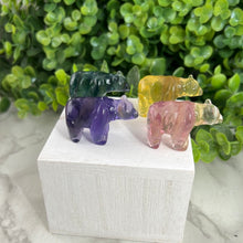 Load image into Gallery viewer, Fluorite Bear Carving