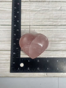 Rose Quartz Heart Medium