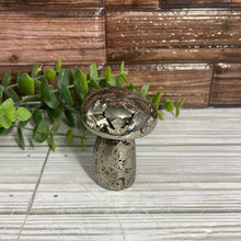 Load image into Gallery viewer, Pyrite Mushroom Carving