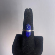 Load image into Gallery viewer, Lapis Lazuli Size 7 Sterling Silver Ring