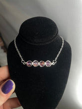 Load image into Gallery viewer, Super 7 Beaded Wire-Wrapped Necklace