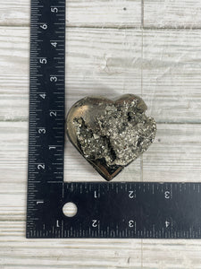 Pyrite Heart Medium