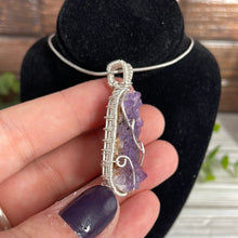 Load image into Gallery viewer, Amethyst Wire-Wrapped Pendant