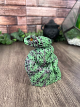Load image into Gallery viewer, Ruby Zoisite Snake