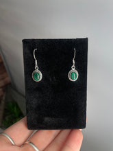 Load image into Gallery viewer, Malachite Sterling Silver Earrings