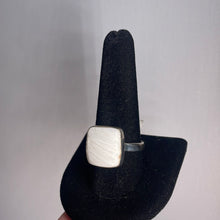 Load image into Gallery viewer, Scolecite Size 12 Sterling Silver Ring