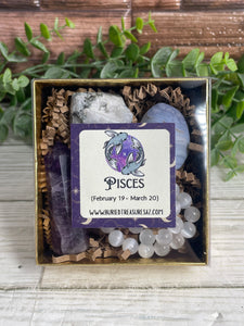 Pisces Zodiac Crystal Kit