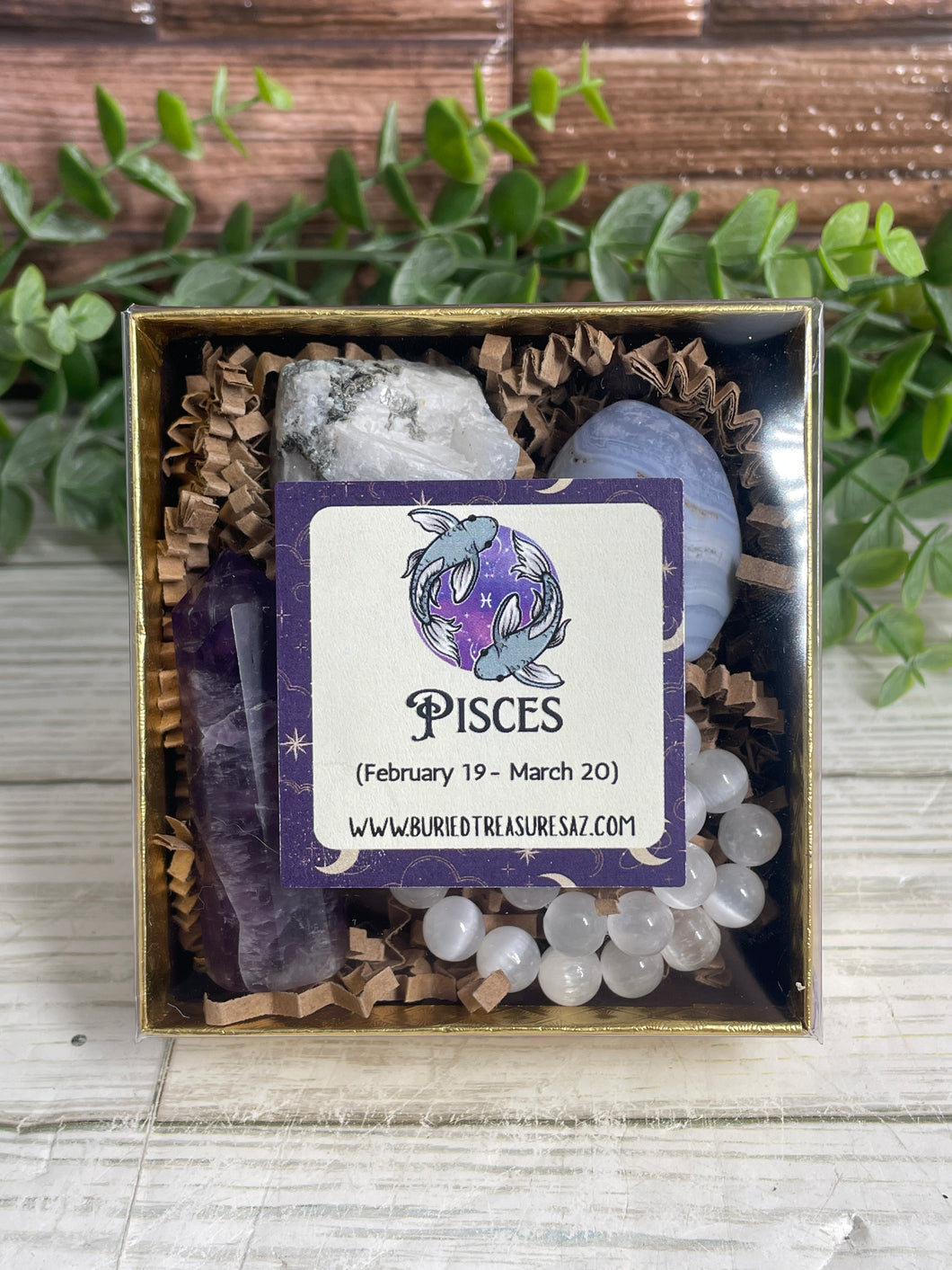 Pisces Zodiac Crystal Kit