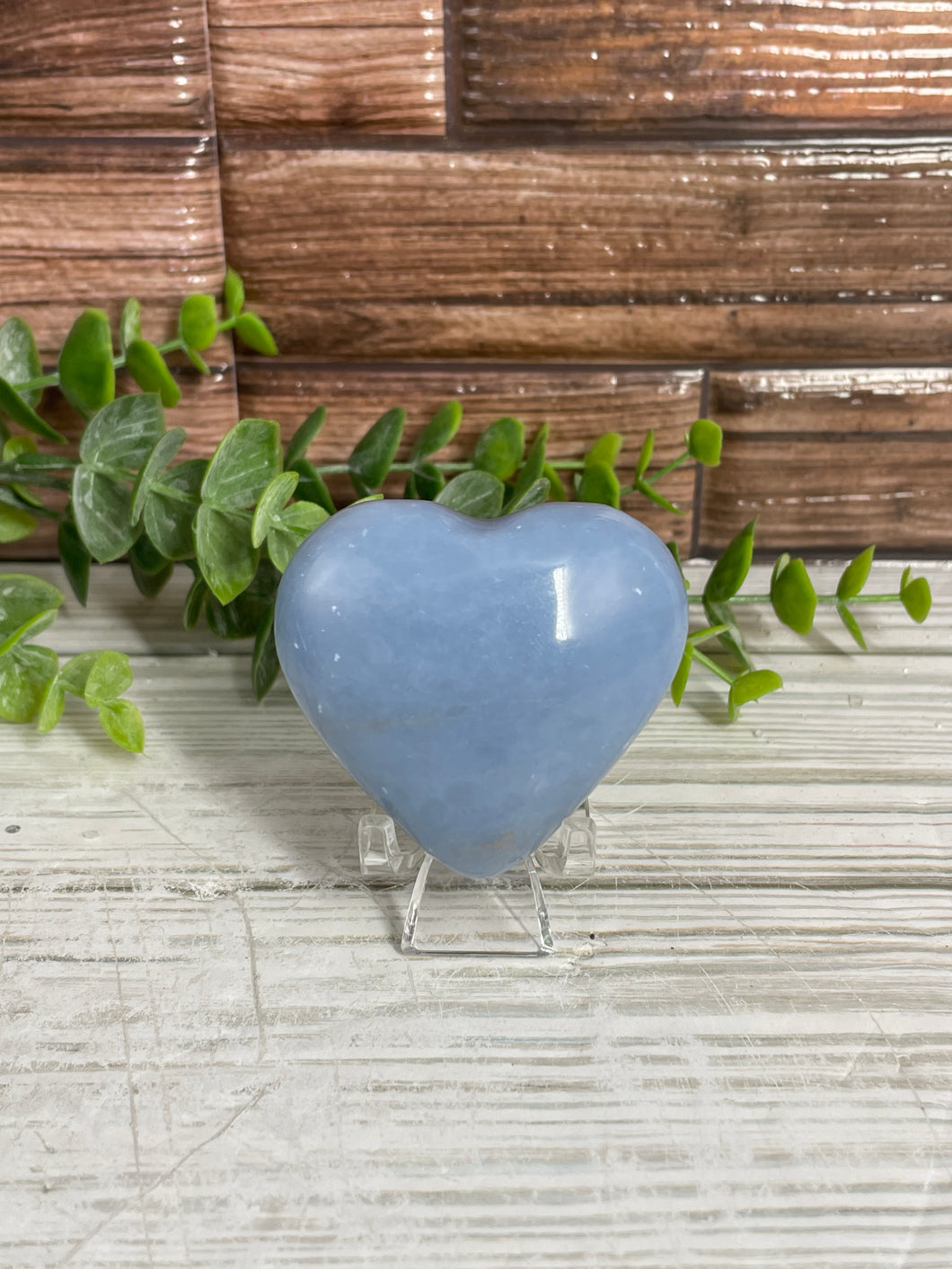 Angelite Heart Small