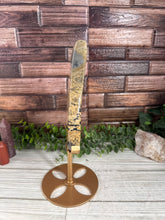 Load image into Gallery viewer, Picture Jasper Moon on Metal Stand