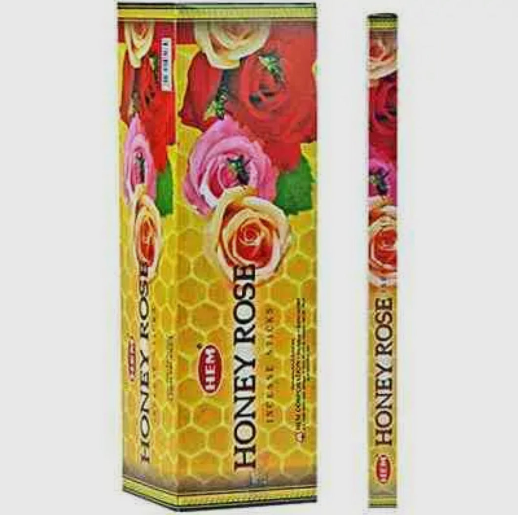 Honey Rose Hem Incense Sticks