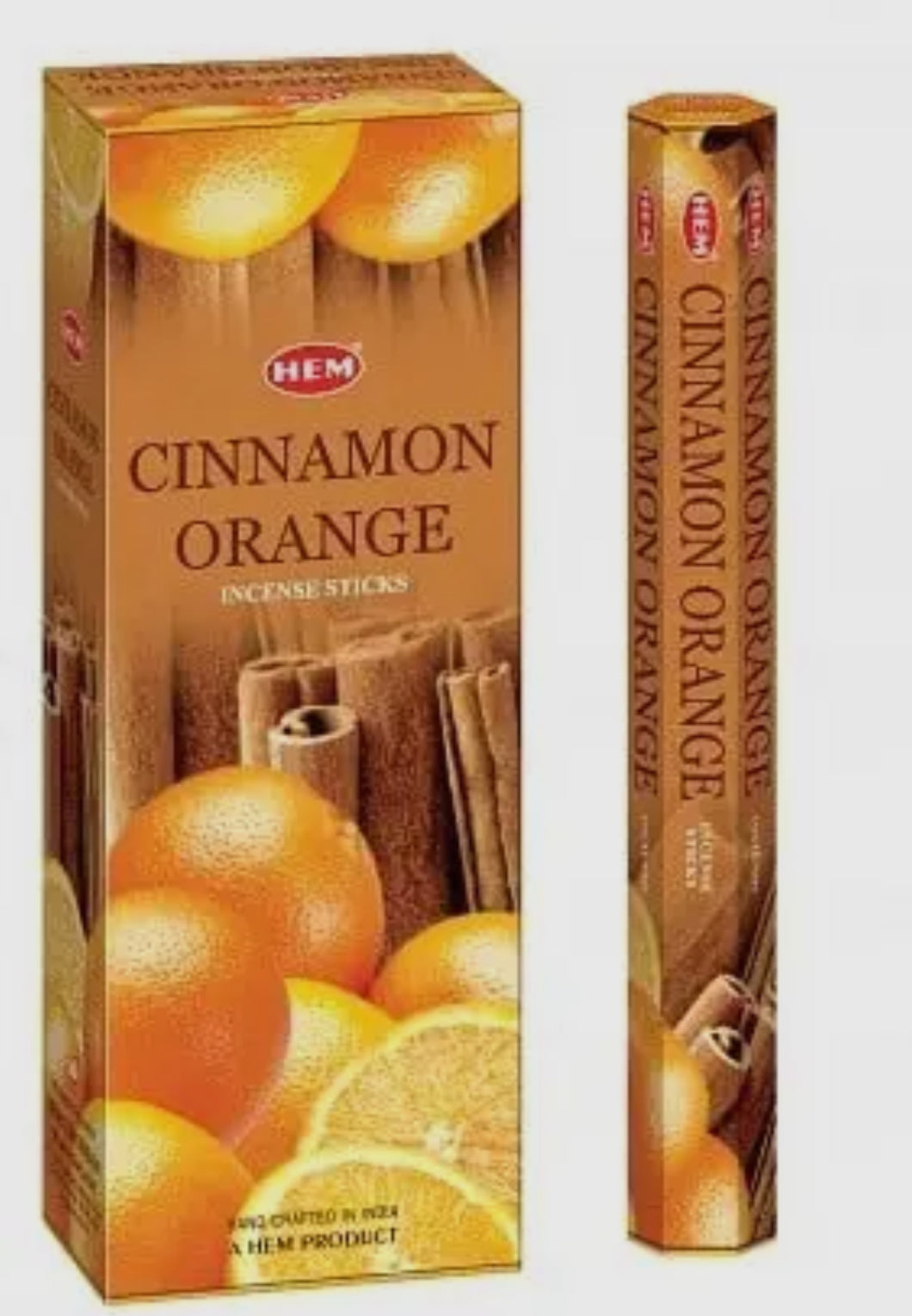 Cinnamon Orange Hem Incense Sticks