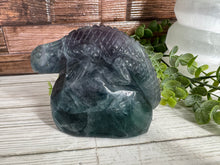 Load image into Gallery viewer, Fluorite Lizard Carving