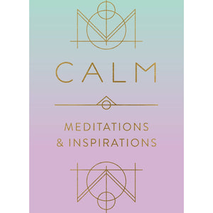 Calm: Meditations & Inspirations Mini Book
