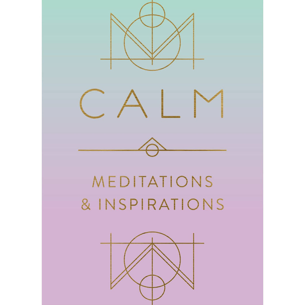 Calm: Meditations & Inspirations Mini Book