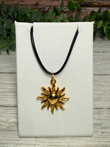 Gold Sun Necklace