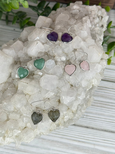 Sterling Silver Heart Earrings