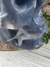 Load image into Gallery viewer, Amethyst Agate Skull