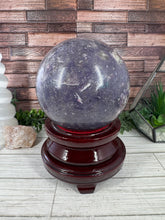 Load image into Gallery viewer, XL Lepidolite Sphere