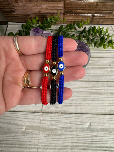 Evil Eye Pull Bracelet